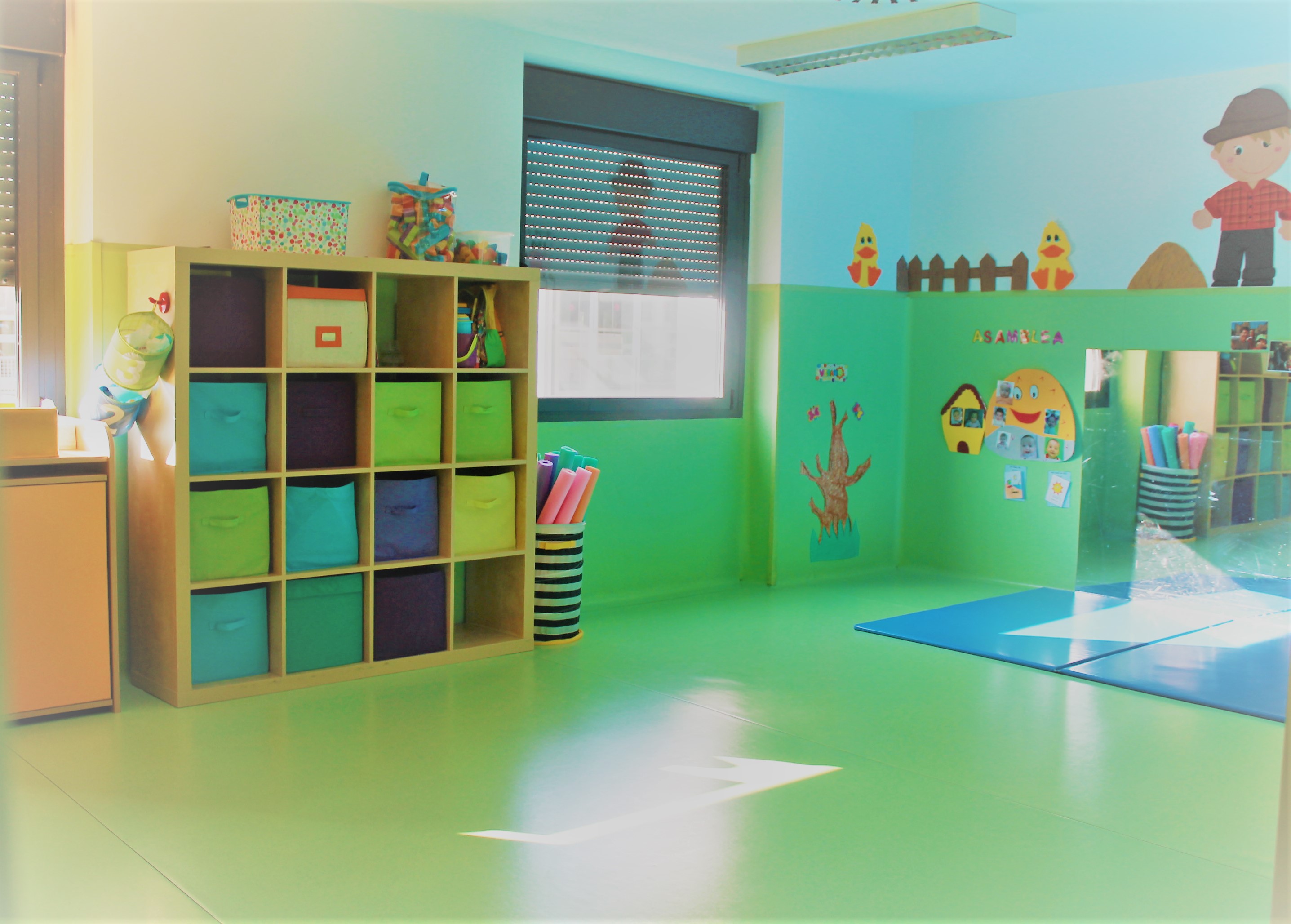 Escuela infantil El Árbol del patio en Arganda